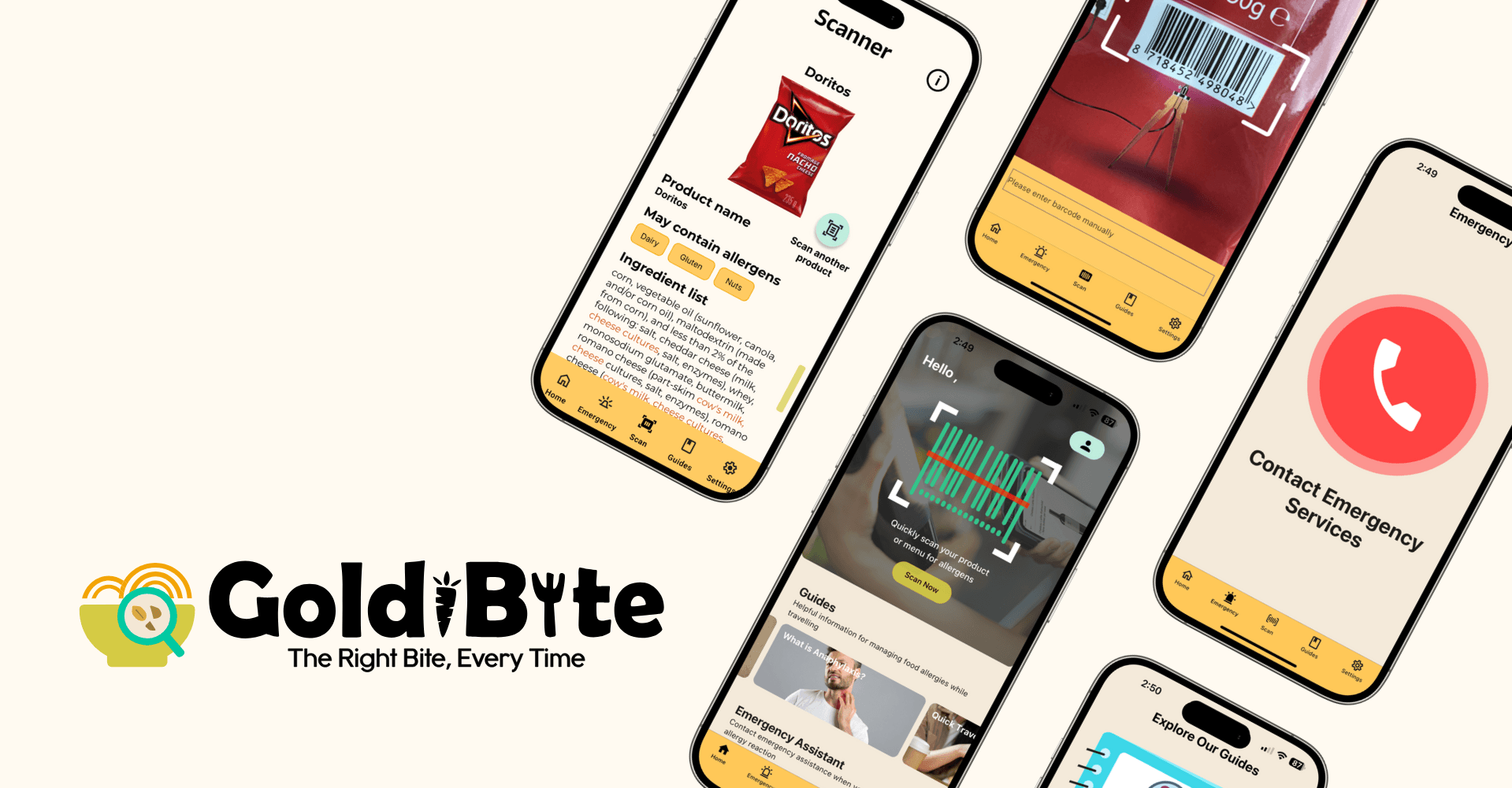 GoldiBite Hero Image